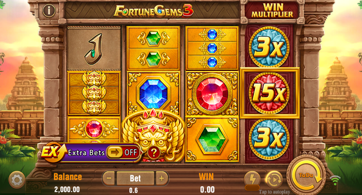 Cómo jugar Fortune Gems 3 con saldo real